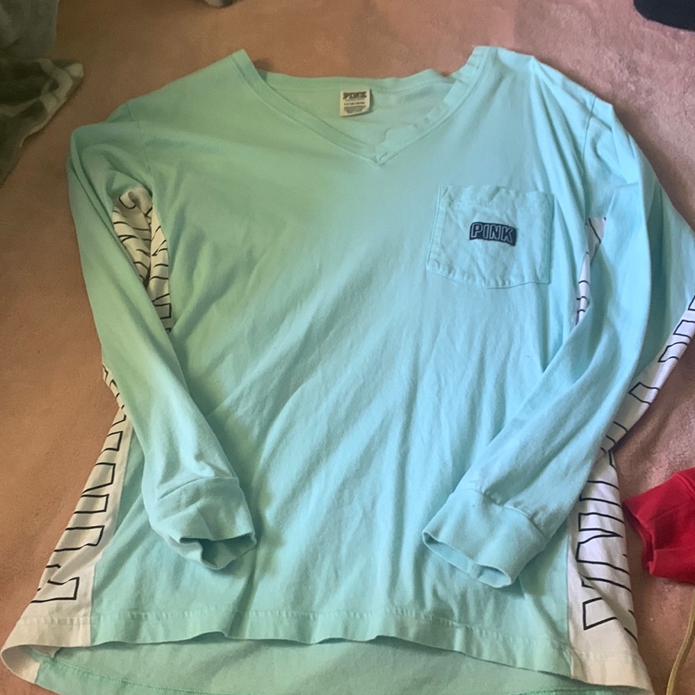 victoria secret pink long sleeve shirt